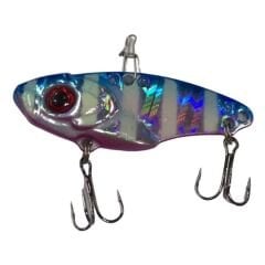 Powerex 3D Vib Blade 3.5 cm 5gr C1 Blue Pink Zebra Suni Yem