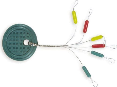 Powerex Renkli Kauçuk Medium boy Silindir Stoper - 100 lü Paket M Orta Boy 6 lı Stoper