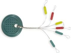 Powerex Renkli Kauçuk Medium boy Silindir Stoper - 100 lü Paket M Orta Boy 6 lı Stoper