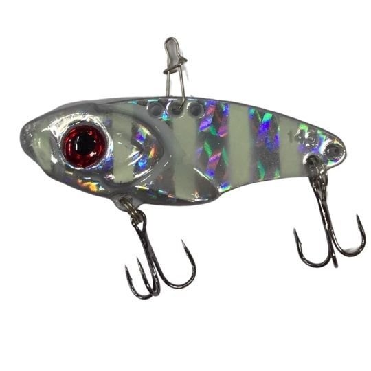 Powerex 3D Vib Blade 3.5 cm 5gr C11 Zebra Glow Suni Yem