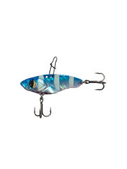 Powerex 3D Vib Blade 4.3 cm 8gr Blue Pink Zebra Suni Yem C1