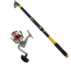Powerex Highline 3,6m. 75-150gr Kamış  - Carrera 6000 Kırmızı Kamış Makine Olta Seti