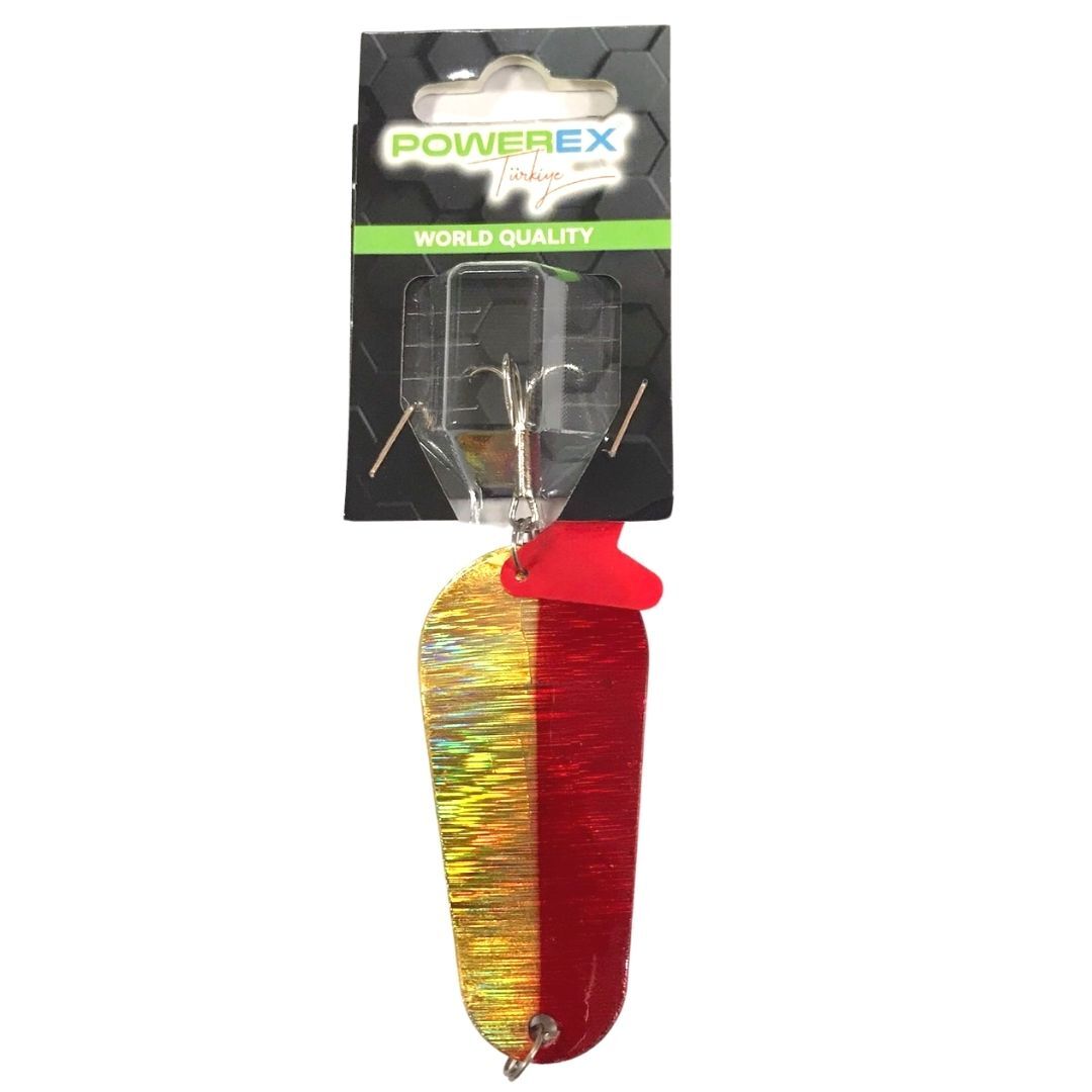 Powerex Diskus 32 gr. 7,5 cm. 5501 Hologramlı Metal Kaşık Sahte Yem