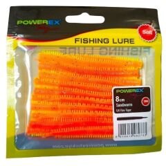 Powerex Karides Kokulu Sandworm 8cm UV Firetiger LRF Silikonu