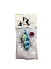 Powerex 3D Vib Blade 4.6 cm 11.5gr Blue Sardine Suni Yem C2