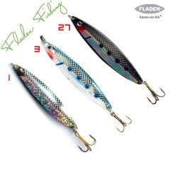 Fladen Nidingen 18gr. 3 lü Kit Lüfer Kaşık Seti 1-3-27 Renkler