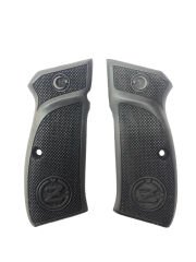 CZ75 Uyumlu Ayyıldız Siyah Lazer Kesim Ahşap Kabze