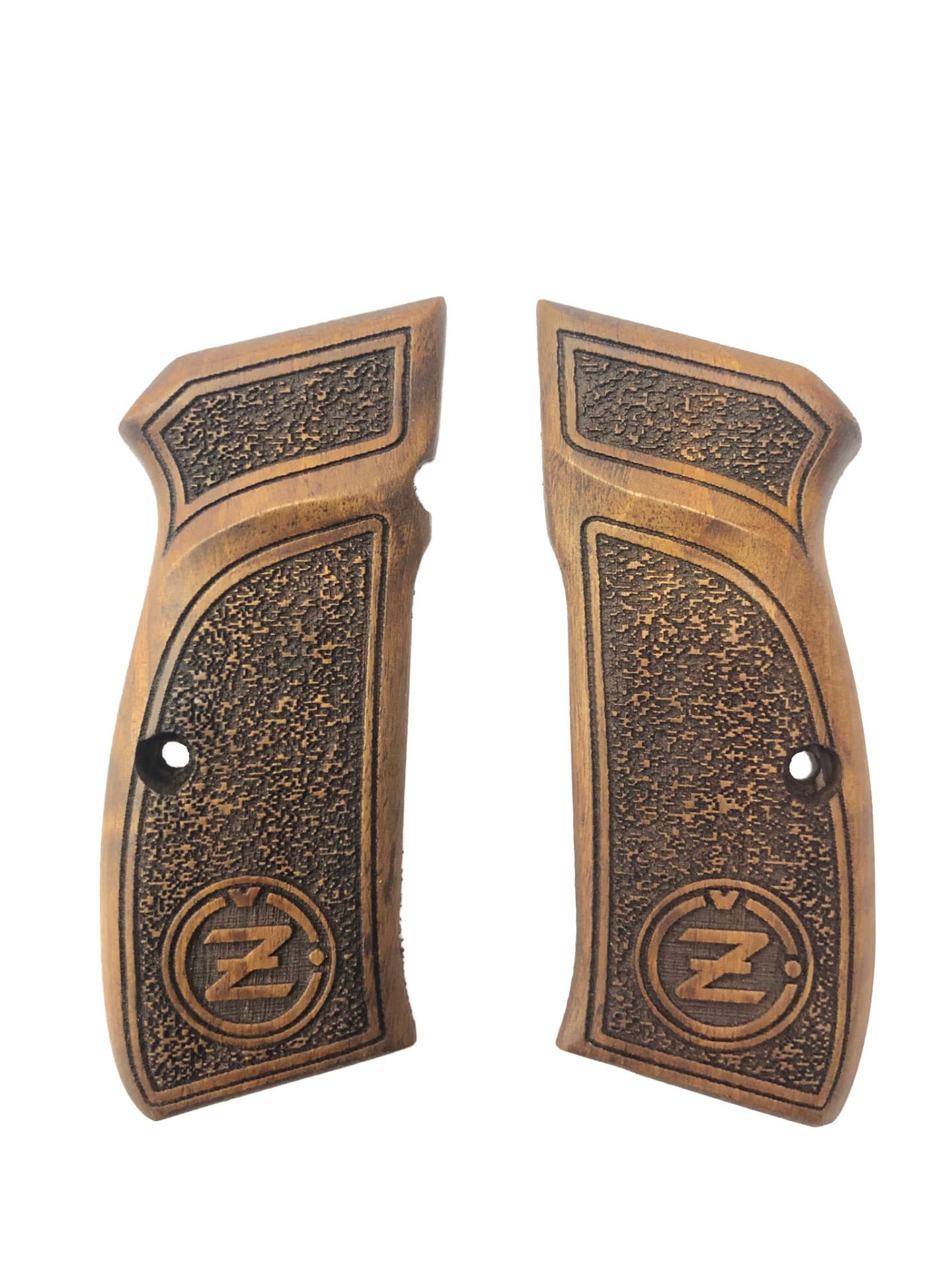 CZ75 Uyumlu Lazer Kesim Ahşap Kabze