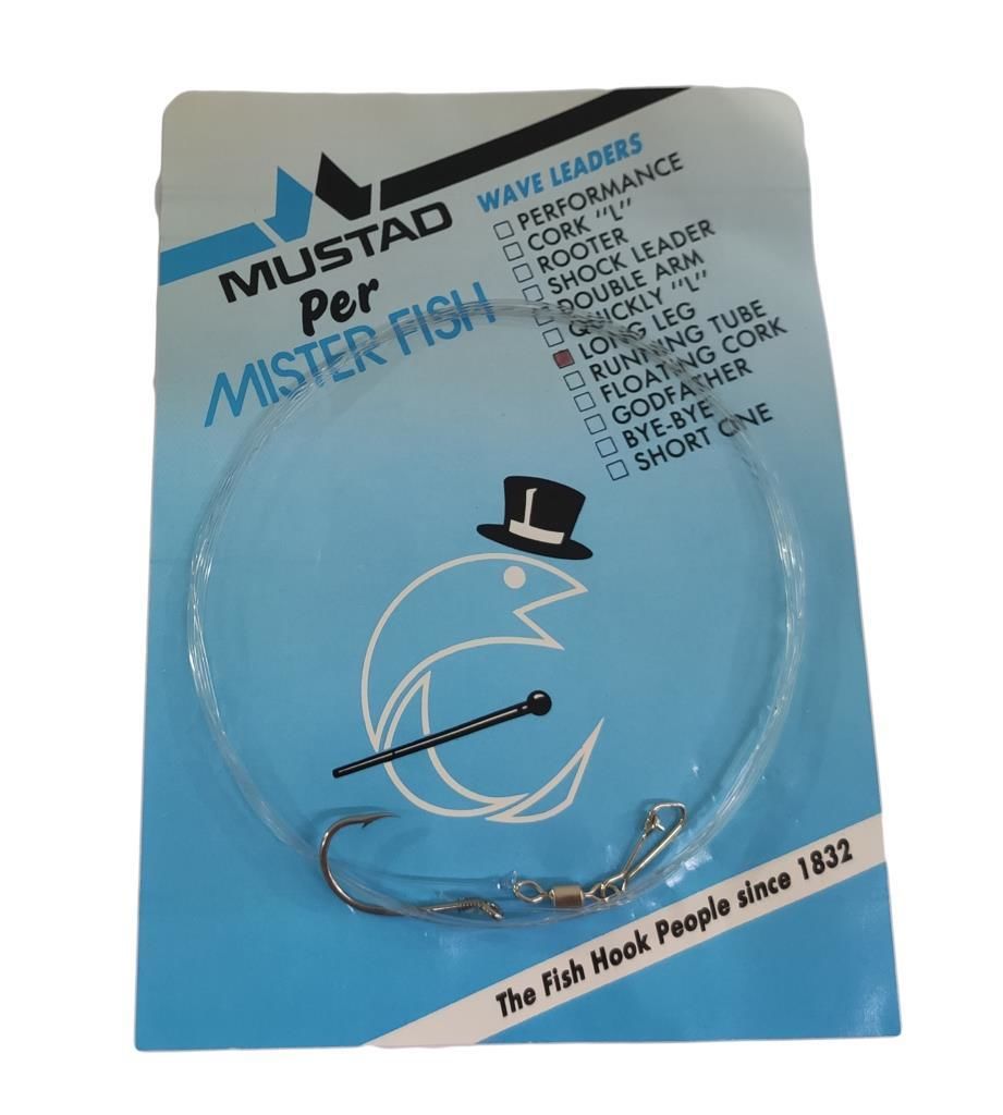 Mustad Long Leg 1/0 no.iğne, 0,50 mm. Lider Takımı