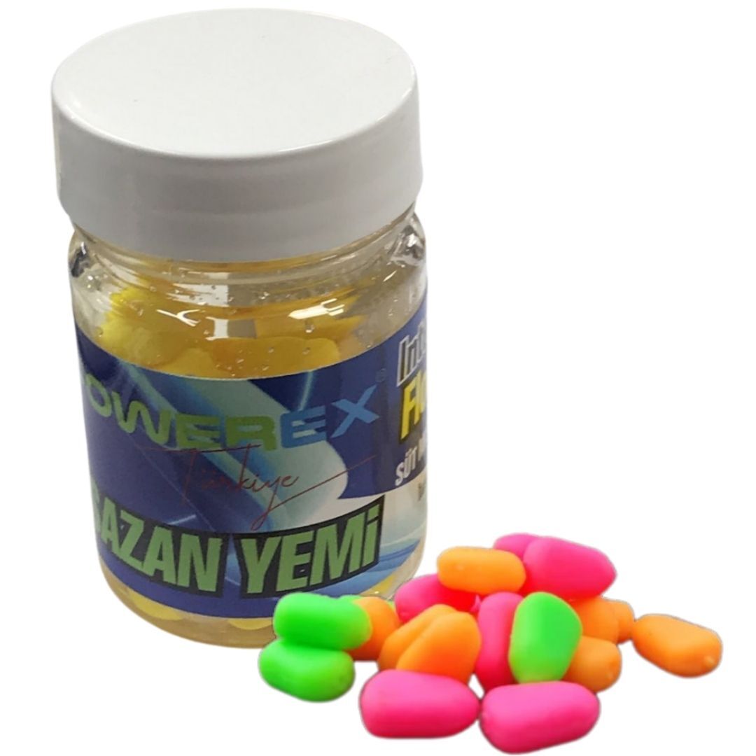 Powerex Süper Yumuşak Karışık Renkli Süt Mısır Aromalı Sazan Yemi