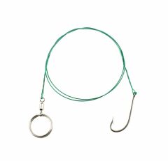 Mustad Short One 4/0 no.iğne, 45Lbs. Lider Takımı