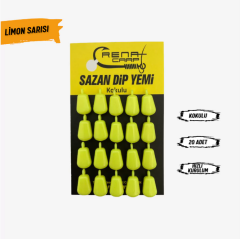 Renatcarp Fosforlu Sarı Kulplu Silikon Mısır Sazan Dip Yemi – Kokulu