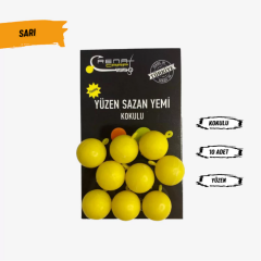 Renatcarp Sarı Kulplu 16mm. Yüzen Sazan Dip Yemi – Kokulu