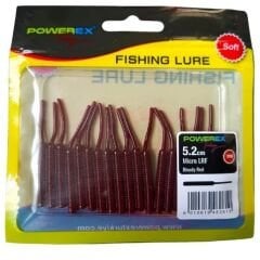 Powerex Karides Kokulu Micro Lrf 5,2cm Bloody Red LRF Silikonu