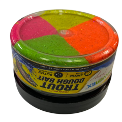 Powerex Dough Bait Peynir Aromalı Gökkuşağı Simli Alabalık ve Sazan Hamuru Mix 100gr.