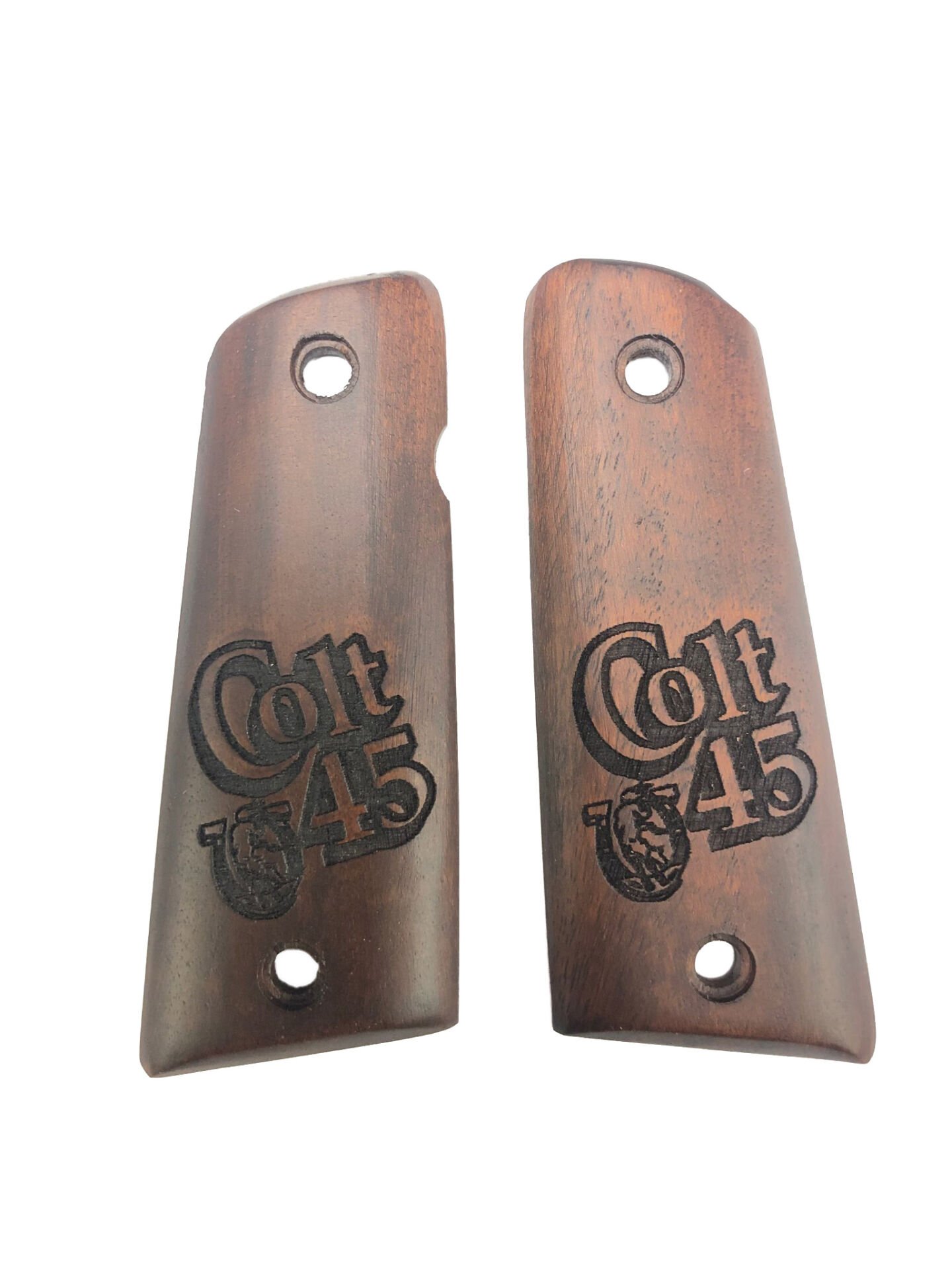 Colt 1911 Uyumlu Lazer Kesim Ahşap Kabze