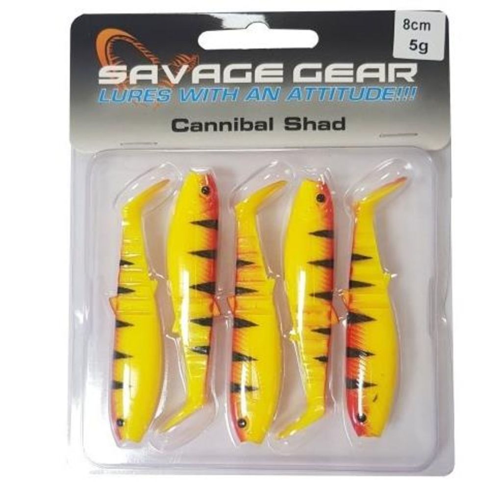 Savage Gear Cannibal 8 cm 5 gr 5 Adet Suni Yem Golden Ambulance