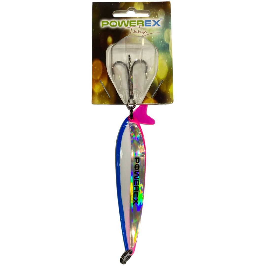 Powerex Bluefish 16 gr. 8 cm. Lüfer Palamut Turna Çinekop 7876 Metal Kaşık Sahte Yem