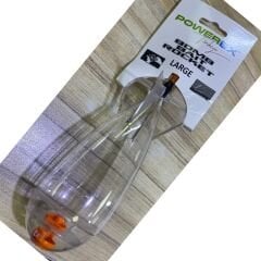 Powerex Büyük Boy Şeffaf Oval Model Yemleme Roketi