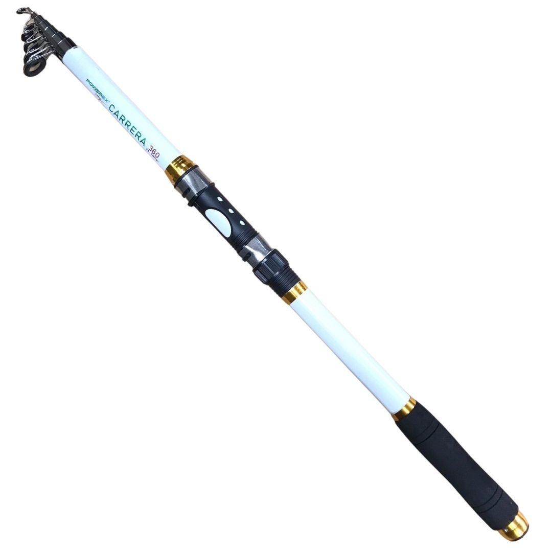 Powerex Carrera MLK 3.60m. 75-150 gr. Atarlı Uzun Sap Teleskopik Olta Kamışı