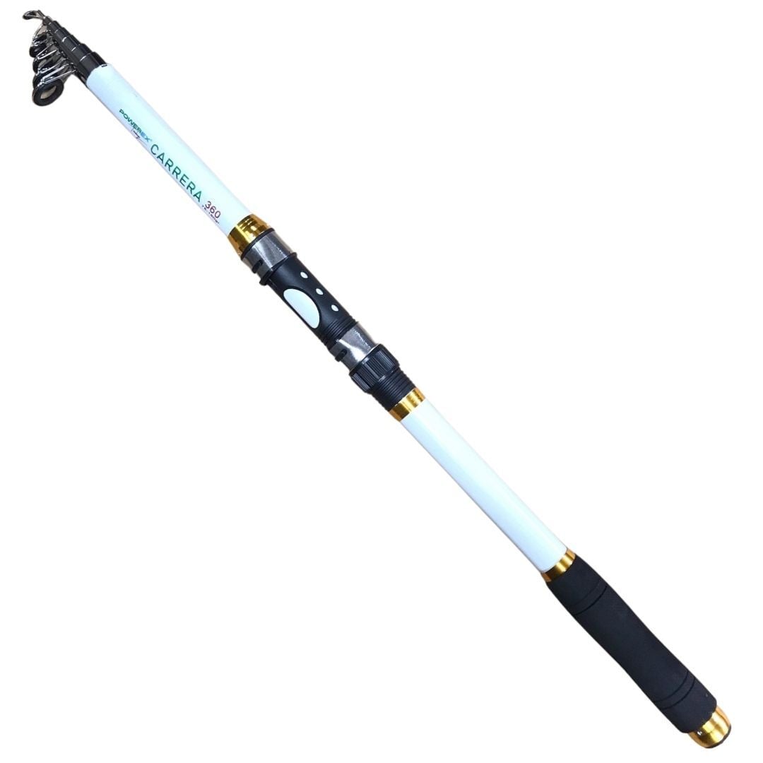 Powerex Carrera MLK 3.60m. 75-150 gr. Atarlı Uzun Sap Teleskopik Olta Kamışı