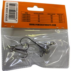 Powerex 2/0 10gr. Çelik Telli Sahte Yem İğne Takımı