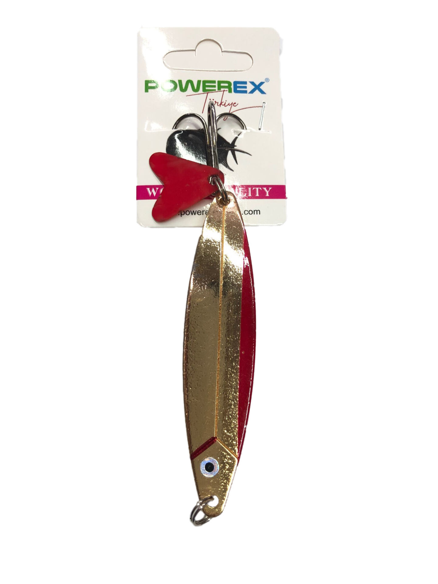 Powerex Magnum Lüfer Palamut Turna Çinekop 28gr. 9cm. Mod.250 Metal Kaşık Sahte Yem