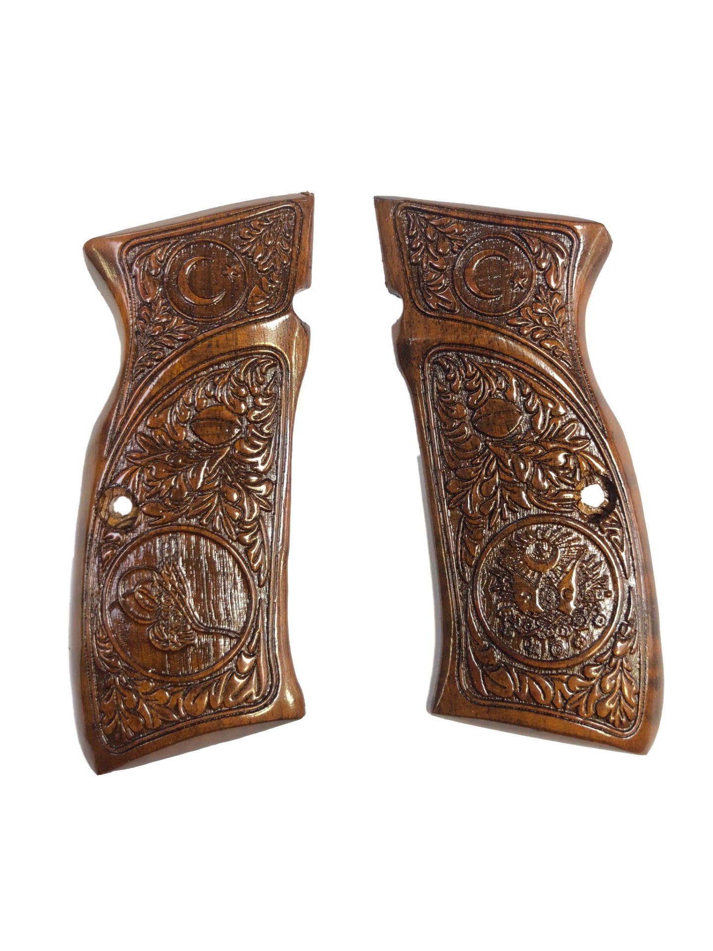 Sarsılmaz Kılınç ve K2 Uyumlu Osmanlı Tuğrası, Sancak ve Ay Yıldız İşlemeli Ahşap Kabze