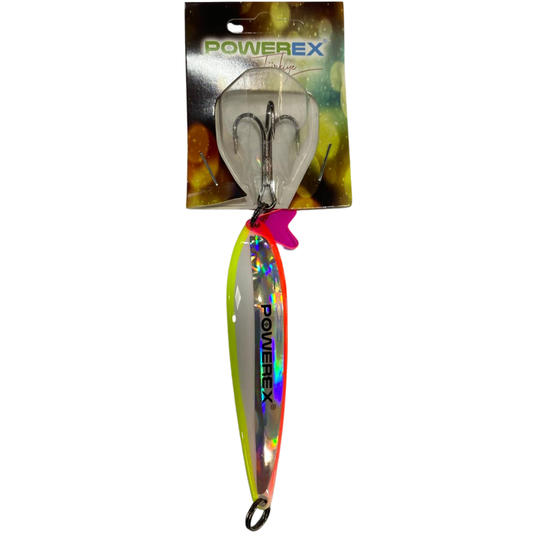 Powerex Bluefish 24 gr. 8 cm. Lüfer Palamut Turna Çinekop 7893 Metal Kaşık Sahte Yem