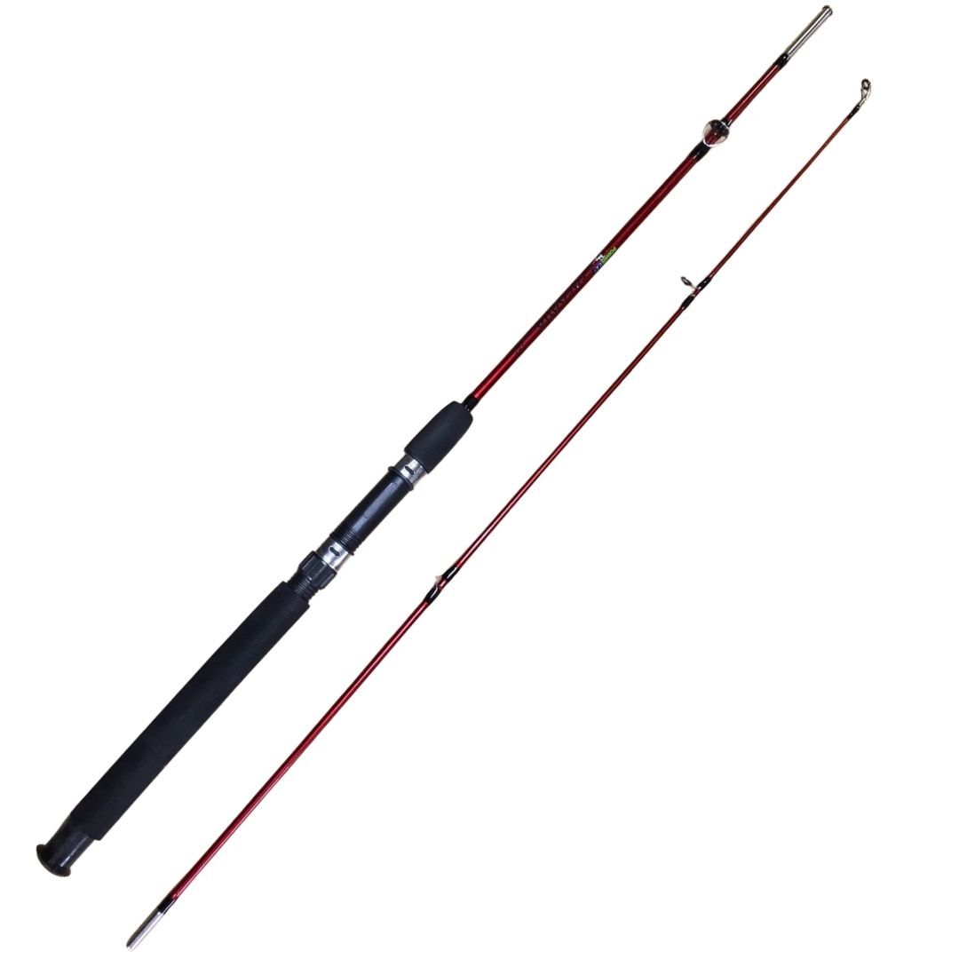Powerex Crocodile 165cm. 120-250 gr. Parçalı Dolgu Kırmızı Tekne Kamışı