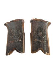 Ruger Uyumlu Osmanlı Tuğrası ve Sancak İşlemeli Ahşap Kabze
