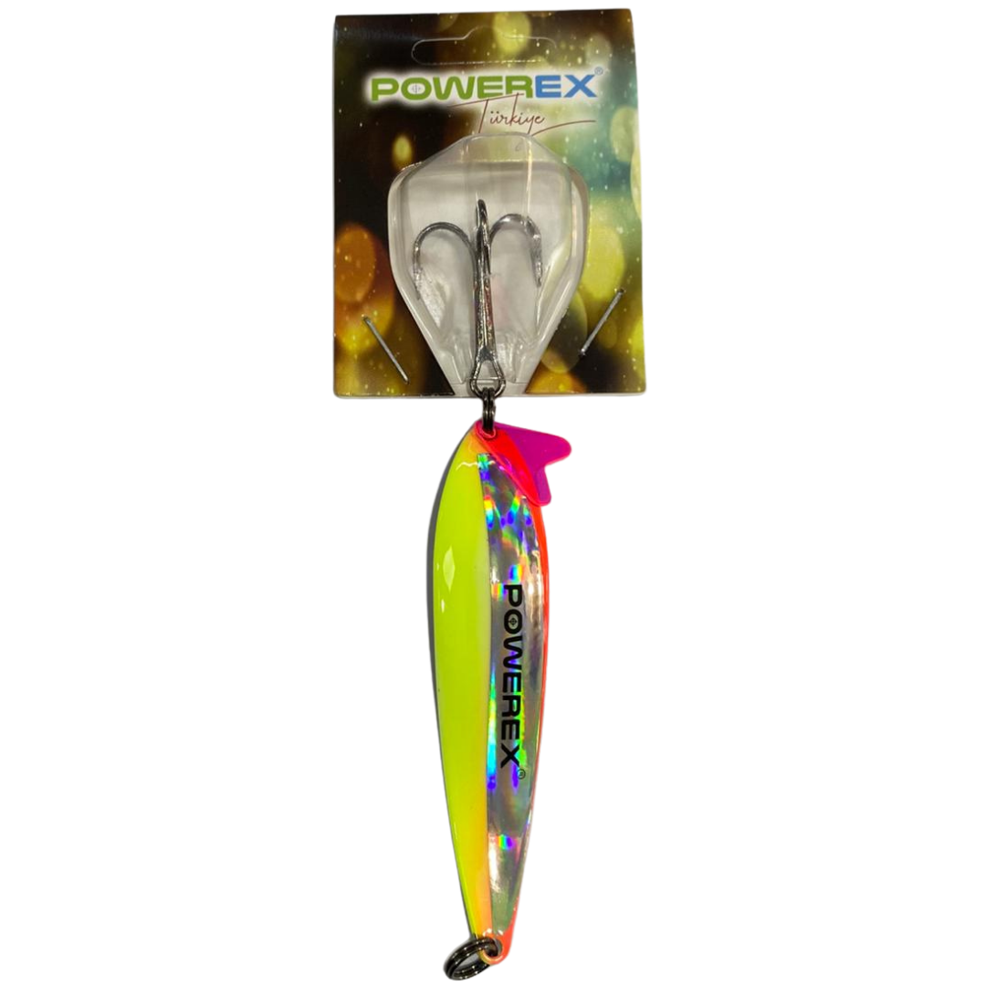 Powerex Bluefish 24 gr. 8 cm. Lüfer Palamut Turna Çinekop 7889 Metal Kaşık Sahte Yem