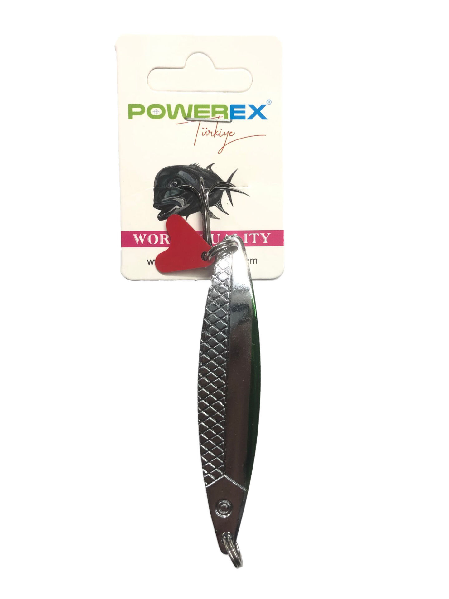Powerex Striker Lüfer Palamut Turna Çinekop 26,5gr. 8,6cm. Mod.190 Metal Kaşık Sahte Yem