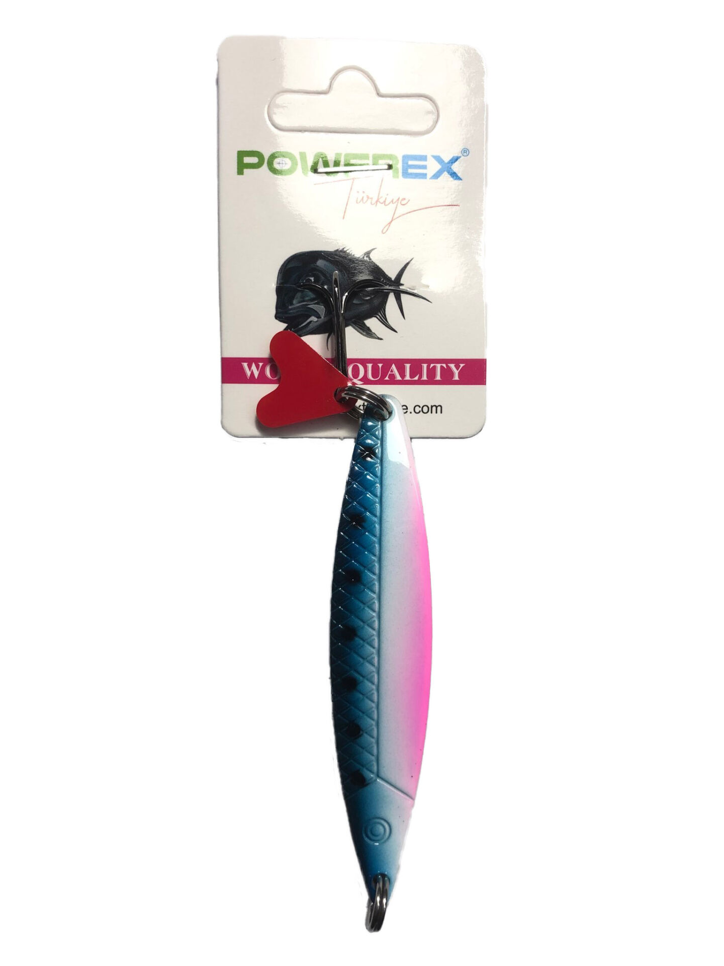Powerex Striker Lüfer Palamut Turna Çinekop 26,5gr. 8,6cm. Mod.200 Metal Kaşık Sahte Yem