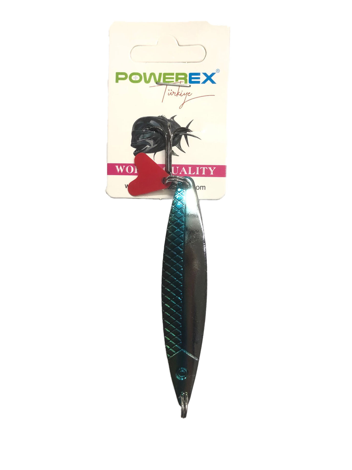 Powerex Striker Lüfer Palamut Turna Çinekop 26,5gr. 8,6cm. Mod.201 Metal Kaşık Sahte Yem