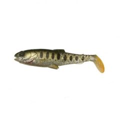 Savage Gear Craft Cannibal Paddletail 10,5 cm 12 gr Suni Yem Olive Pearl Silver
