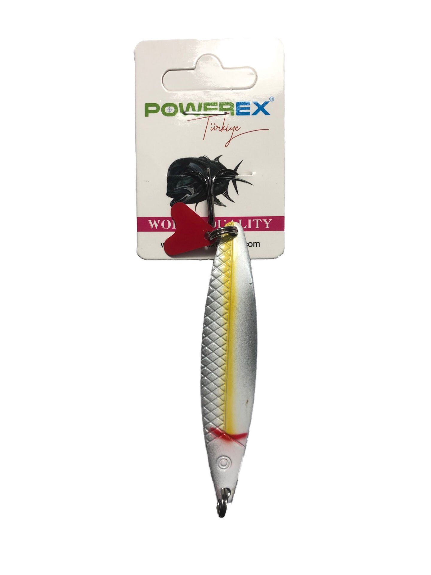 Powerex Striker Lüfer Palamut Turna Çinekop 26,5gr. 8,6cm. Mod.205 Metal Kaşık Sahte Yem
