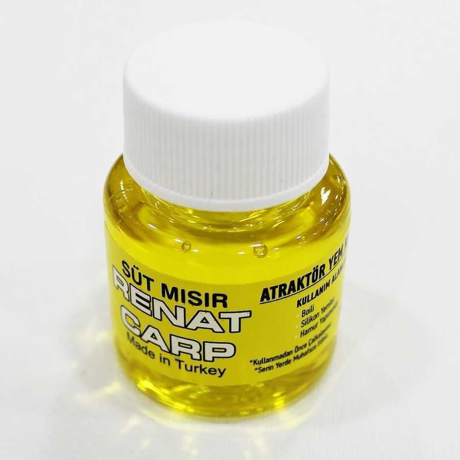 Renat Carp Süt Mısır Kokulu 50ml. Atraktör Yem Katkısı