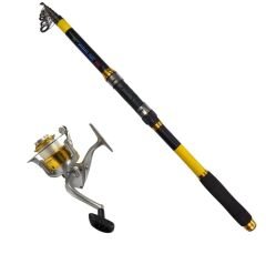 Powerex Highline 3m. 75-150gr Kamış  - Carrera 4000 Gold Kamış Makine Olta Seti