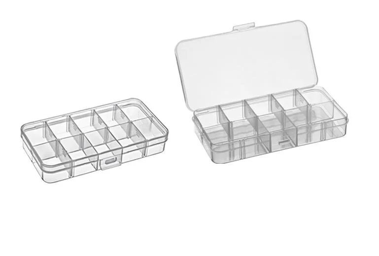Powerex 10 Bölmeli Şeffaf Organizer Kutu