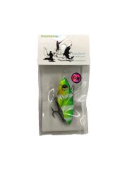 Powerex 3D Vib Blade 4.3 cm 8gr Yellow Green Zebra Suni Yem C10