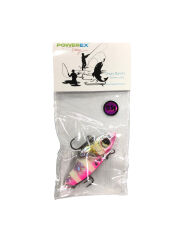 Powerex 3D Vib Blade 4.6 cm 11.5gr Pink Zebra Suni Yem C5
