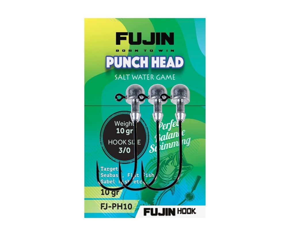 Fujin Punch Head 3/0 10gr Jighead 3 lü Paket