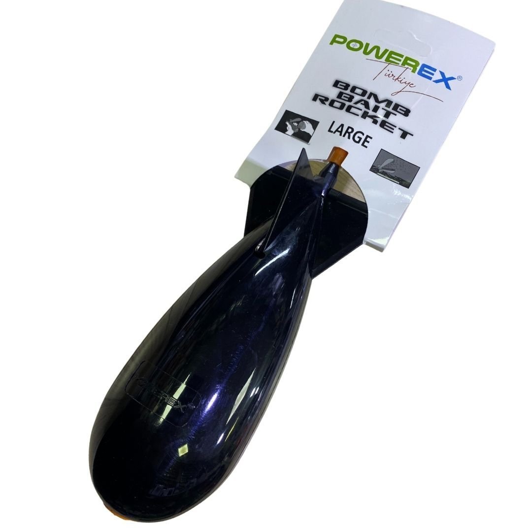 Powerex Büyük Boy Siyah Oval Model Yemleme Roketi
