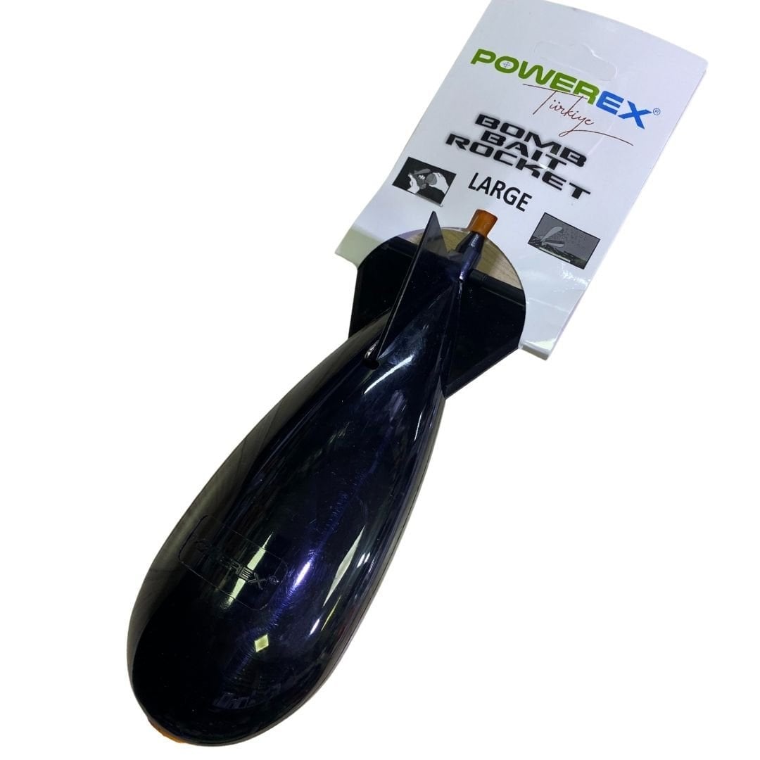 Powerex Büyük Boy Siyah Oval Model Yemleme Roketi