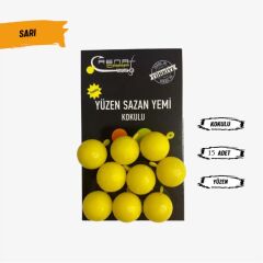 Renatcarp Sarı Kulplu 12mm. Yüzen Sazan Dip Yemi – Kokulu