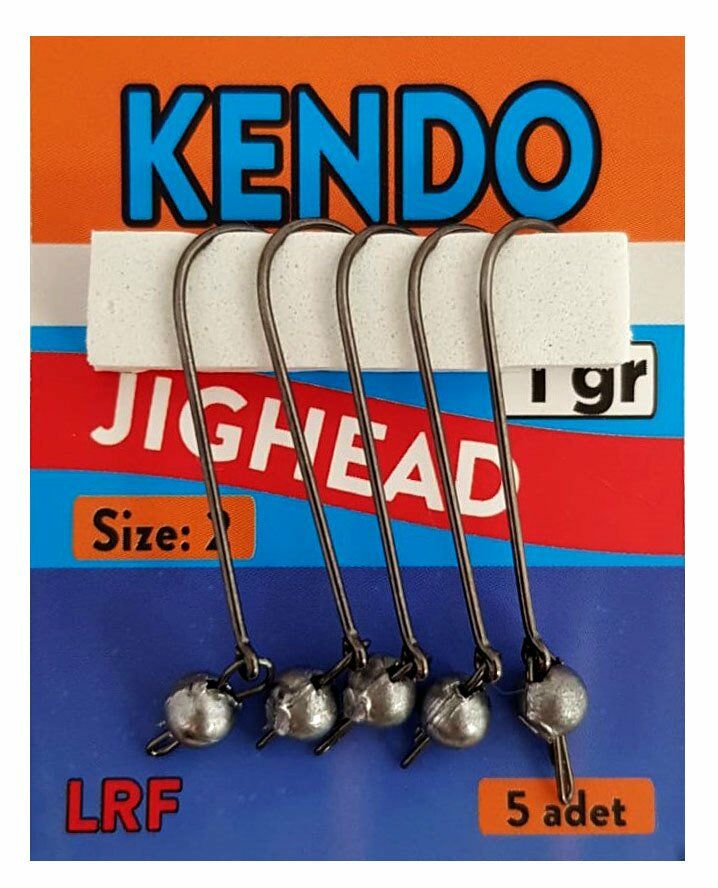 Kendo Hareketli Jig Head Uzun Pala İğneli 3gr