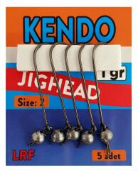 Kendo Hareketli Jig Head Uzun Pala İğneli 3gr