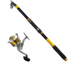 Powerex Highline 3,6m. 75-150gr Kamış  - Carrera 6000 Gold Kamış Makine Olta Seti