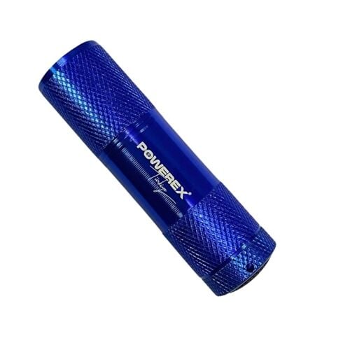 Powerex UV Mor Işık El Feneri (Mavi Gövde)